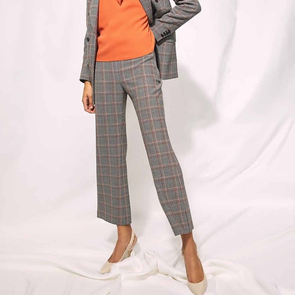 Wilfred New Kick Flare Check Pants size 6